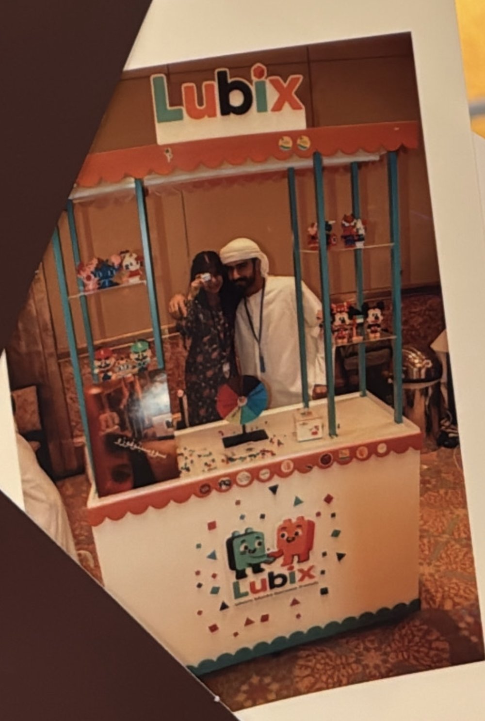 Meeting customers face-to-face at a UAE exhibition